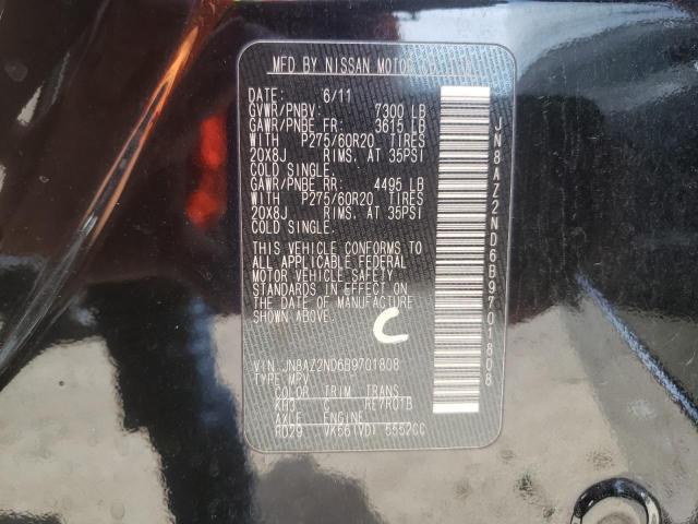 Photo 10 from auction – 2011 INFINITI QX56 with VIN JN8AZ2ND6B9701808