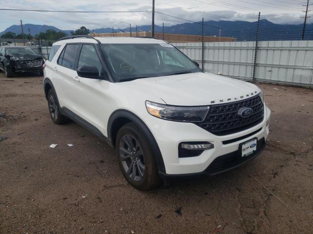 FORD EXPLORER X 2022 with VIN 1FMSK8DH0NGA97552 - Photo from auction