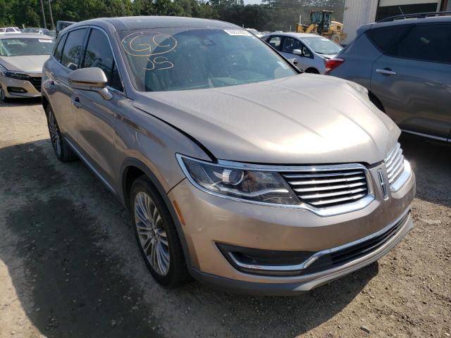 LINCOLN MKX RESERV 2018 with VIN 2LMPJ8LR7JBL14121 - Photo from auction