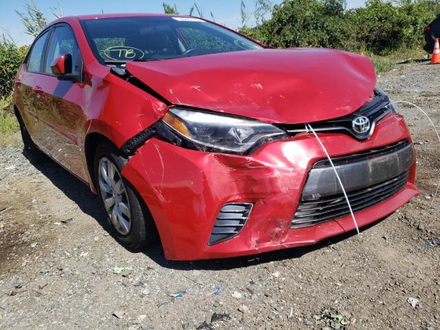 TOYOTA COROLLA L 2016 with VIN 2T1BURHE0GC598740 - Photo from auction