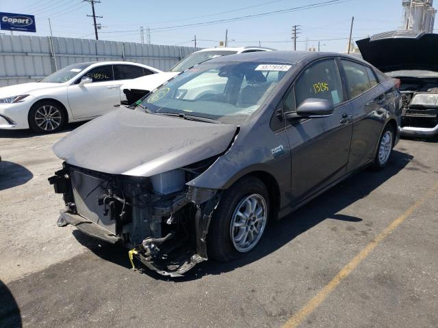 Photo 2 from auction – 2021 TOYOTA PRIUS PRIM with VIN JTDKAMFP2M3173136
