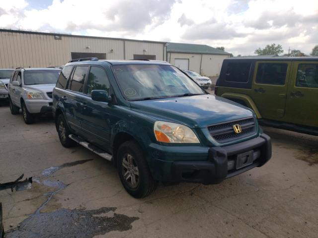 HONDA PILOT EXL 2003 with VIN 2HKYF186X3H572202 - Photo from auction