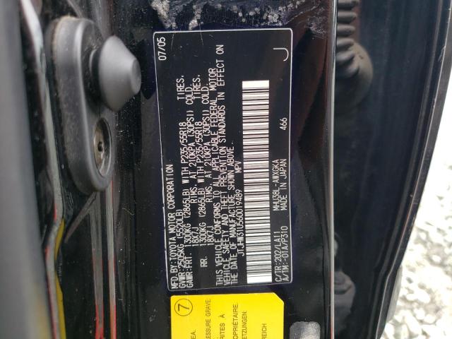 Photo 10 from auction – 2006 LEXUS RX 400 with VIN JTJHW31U560019489