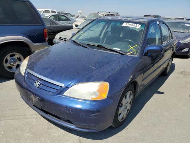 Photo 2 from auction – 2002 HONDA CIVIC EX with VIN 2HGES267X2H540522
