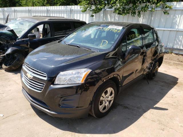 Photo 2 from auction – 2016 CHEVROLET TRAX LS with VIN KL7CJKSB4GB736777