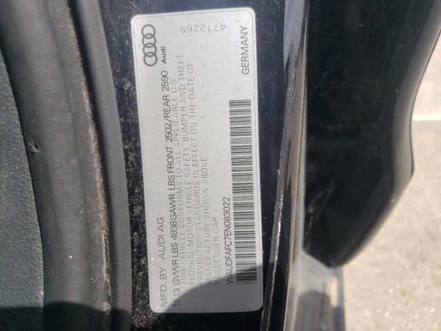 Photo 10 from auction – 2014 AUDI A6 PREMIUM with VIN WAUDFAFC7EN083022