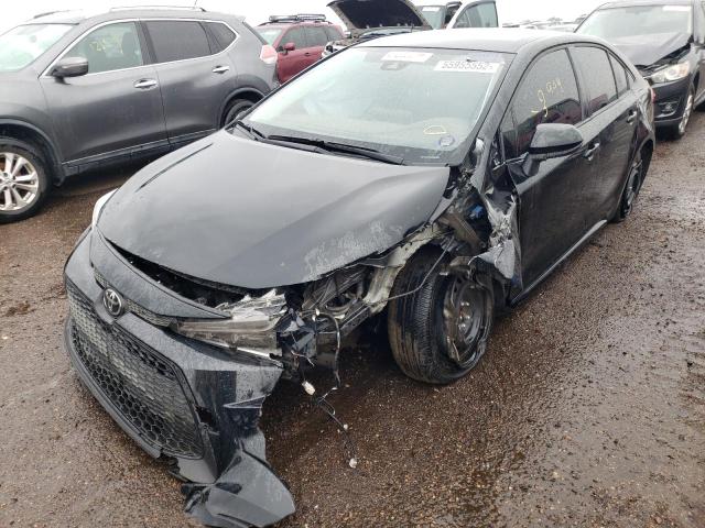 Photo 2 from auction – 2021 TOYOTA COROLLA LE with VIN JTDEPMAE5MJ178540
