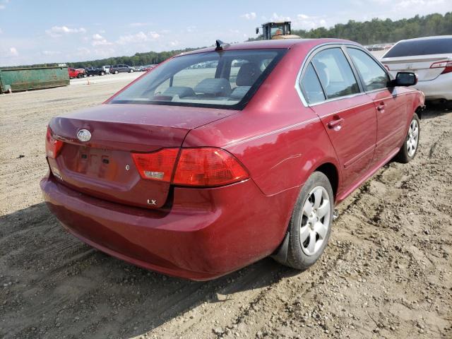 Photo 4 from auction – 2009 KIA OPTIMA EX with VIN KNAGE228X95346164