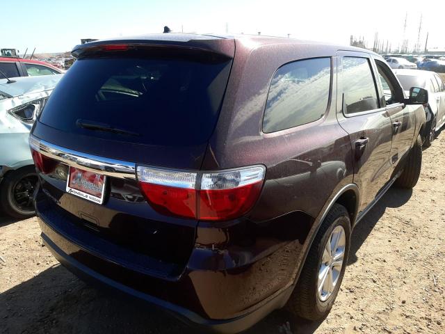 Photo 4 from auction – 2012 DODGE DURANGO SX with VIN 1C4RDHAG1CC146450