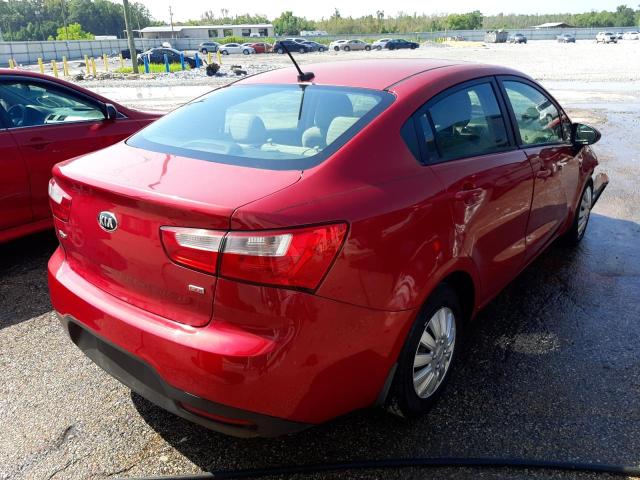 Photo 4 from auction – 2014 KIA RIO LX with VIN KNADM4A34E6405124