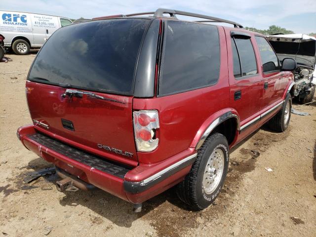 Photo 4 from auction – 1997 CHEVROLET BLAZER with VIN 1GNDT13W7V2237683