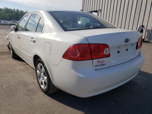 Photo 3 from auction – 2008 KIA OPTIMA LX with VIN KNAGE123985200495