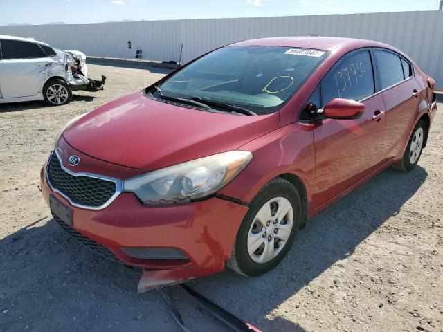 Photo 2 from auction – 2016 KIA FORTE LX with VIN KNAFK4A63G5481130
