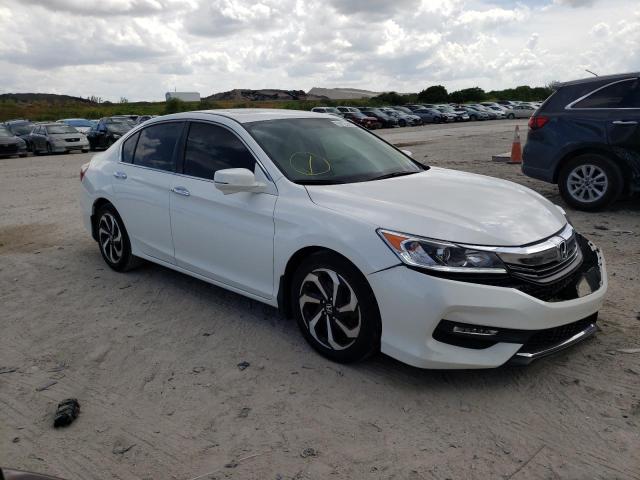 HONDA ACCORD EX 2016 with VIN 1HGCR2F76GA111189 - Photo from auction