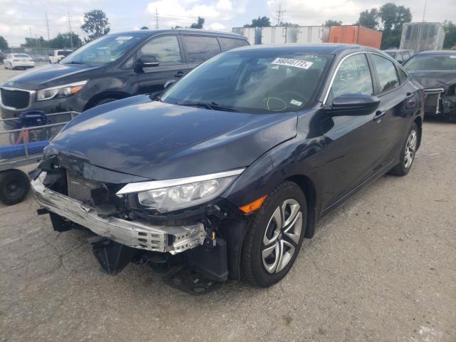 Photo 2 from auction – 2018 HONDA CIVIC LX with VIN 2HGFC2F52JH560956
