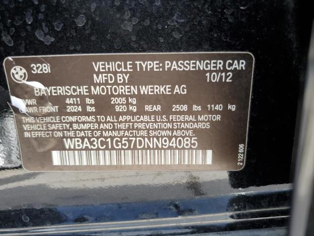 Photo 10 from auction – 2013 BMW 328 I SULE with VIN WBA3C1G57DNN94085