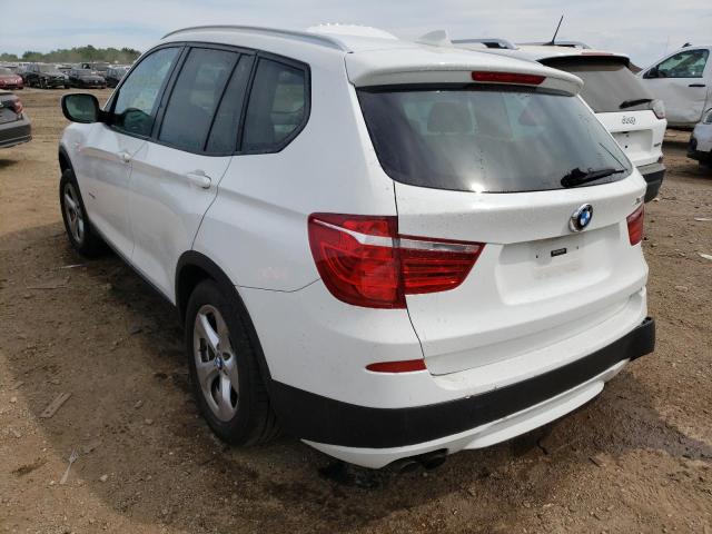 Photo 3 from auction – 2011 BMW X3 XDRIVE2 with VIN 5UXWX5C55BL715074