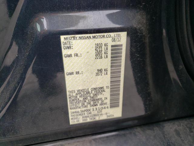 Photo 10 from auction – 2013 NISSAN ALTIMA 2.5 with VIN 1N4AL3AP0DC131044