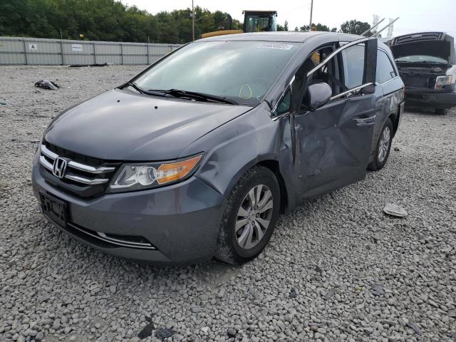 Photo 2 from auction – 2016 HONDA ODYSSEY EX with VIN 5FNRL5H67GB063497