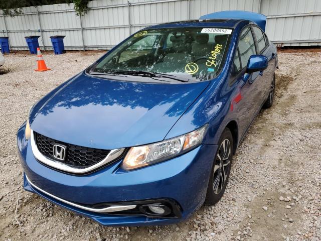 Photo 2 from auction – 2013 HONDA CIVIC EXL with VIN 2HGFB2F92DH547750
