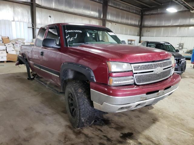 CHEVROLET SILVERADO 2006 with VIN 1GCEK19B96E170752 - Photo from auction