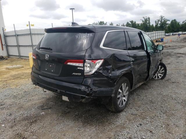 Photo 4 from auction – 2022 HONDA PILOT EXL with VIN 5FNYF6H52NB022319