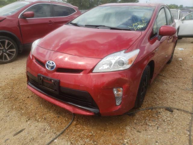 Photo 2 from auction – 2013 TOYOTA PRIUS with VIN JTDKN3DU1D1717225