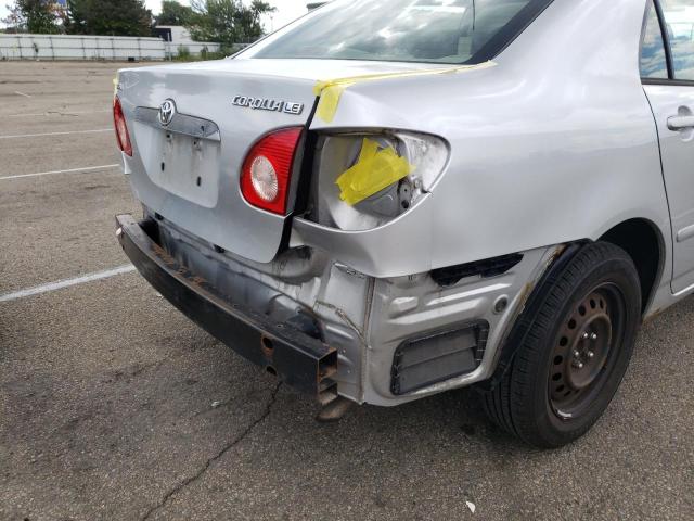 Photo 9 from auction – 2006 TOYOTA COROLLA CE with VIN JTDBR32E860098051