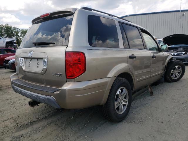 Photo 4 from auction – 2005 HONDA PILOT EXL with VIN 5FNYF185X5B039792