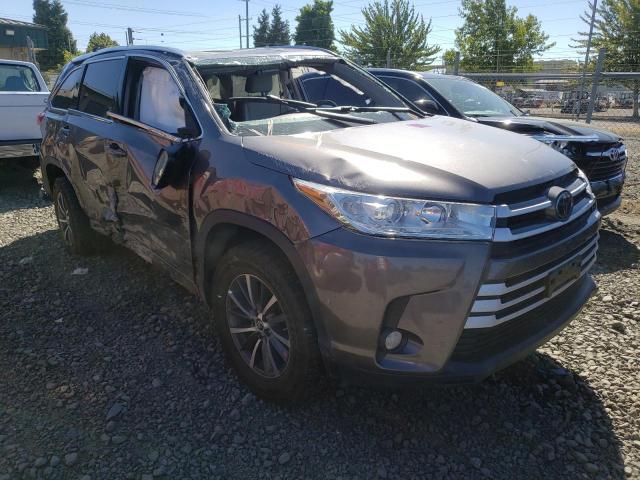 TOYOTA HIGHLANDER 2018 with VIN 5TDJZRFH7JS854820 - Photo from auction