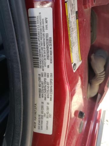 Photo 10 from auction – 2017 FIAT 500L TREKK with VIN ZFBCFADH8HZ038703
