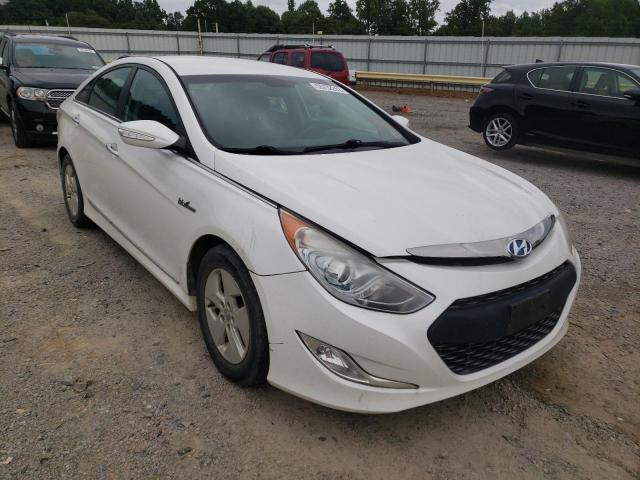 HYUNDAI SONATA HYB 2011 with VIN KMHEC4A42BA006266 - Photo from auction