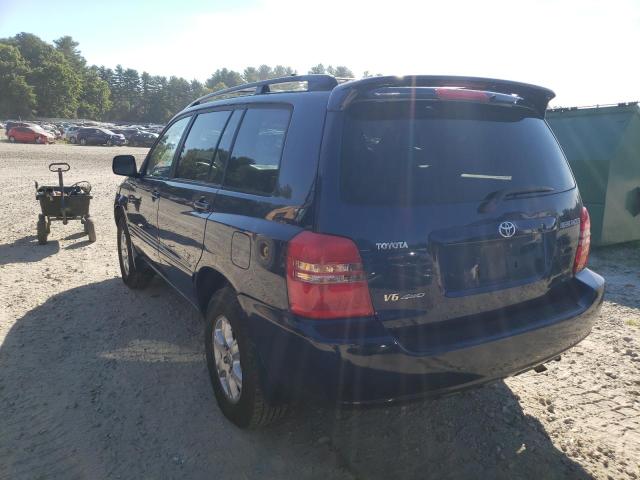 Photo 3 from auction – 2003 TOYOTA HIGHLANDER with VIN JTEHF21A630098567