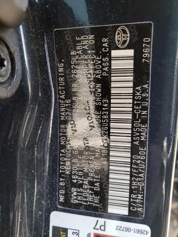 Photo 10 from auction – 2016 TOYOTA CAMRY LE with VIN 4T1BF1FK2GU583143