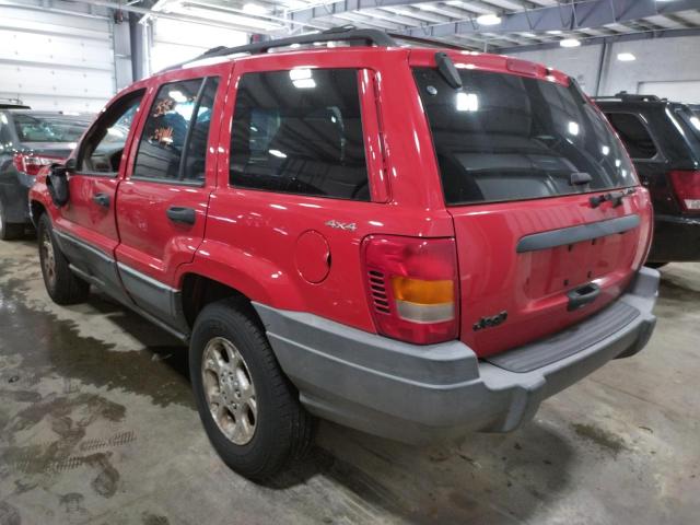 Photo 3 from auction – 2000 JEEP GRAND CHER with VIN 1J4GW48S5YC316962