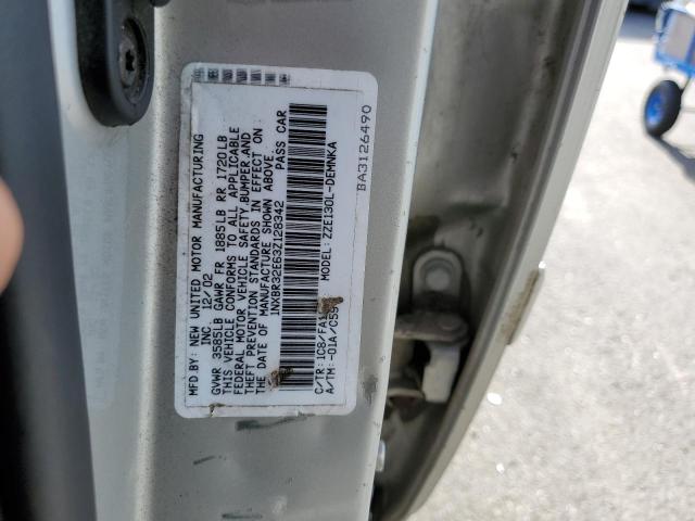 Photo 10 from auction – 2003 TOYOTA COROLLA CE with VIN 1NXBR32E63Z128342