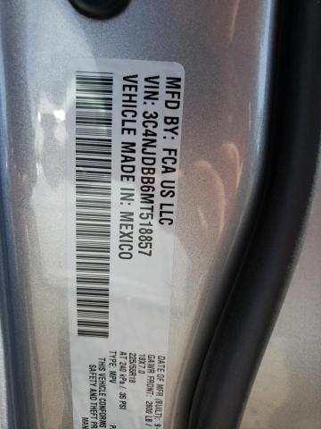 Фото 10 с аукциона – 2021 JEEP COMPASS LA с VIN 3C4NJDBB6MT518857