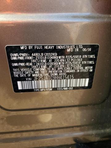 Photo 10 from auction – 2017 SUBARU FORESTER 2 with VIN JF2SJATC9HH415415