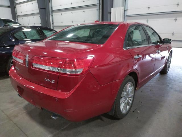 Photo 4 from auction – 2010 LINCOLN MKZ with VIN 3LNHL2GC0AR754292