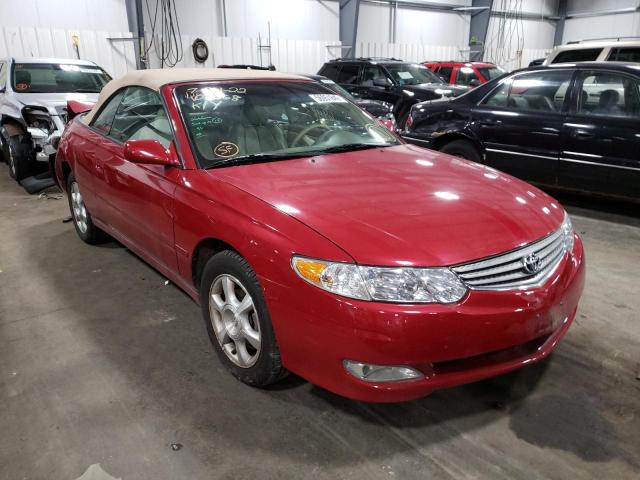 Photo 1 from auction – 2002 TOYOTA CAMRY SOLA with VIN 2T1FF28P32C584926