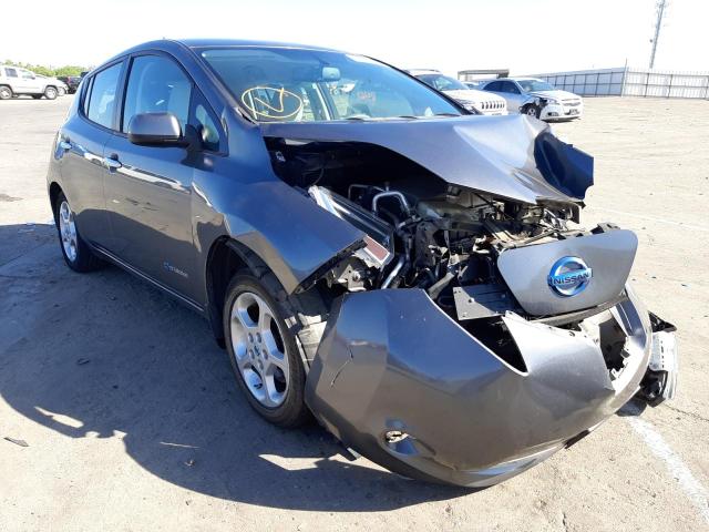 NISSAN LEAF S 2014 with VIN 1N4AZ0CP0EC334303 - Photo from auction