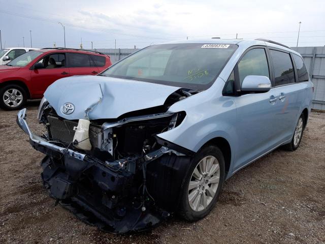 Photo 2 from auction – 2015 TOYOTA SIENNA XLE with VIN 5TDDK3DC3FS113108