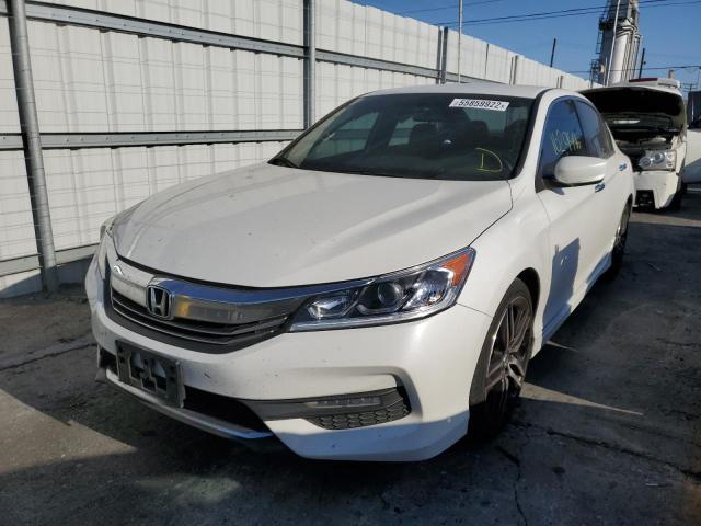 Photo 2 from auction – 2017 HONDA ACCORD SPO with VIN 1HGCR2F55HA107828