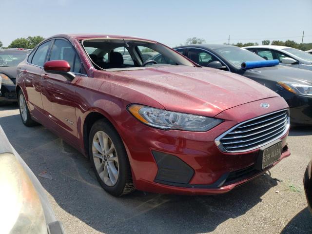 FORD FUSION SE 2019 with VIN 3FA6P0LU8KR210438 - Photo from auction
