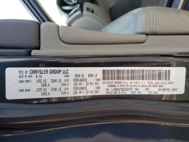 Photo 10 from auction – 2011 JEEP GRAND CHER with VIN 1J4RR4GT5BC526737