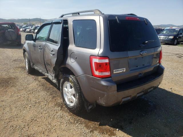 Photo 3 from auction – 2011 FORD ESCAPE XLT with VIN 1FMCU9DG1BKB27081