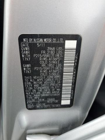 Photo 10 from auction – 2011 NISSAN JUKE S with VIN JN8AF5MR8BT016834