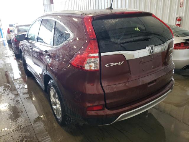 Photo 3 from auction – 2016 HONDA CR-V EXL with VIN 5J6RM4H79GL088585