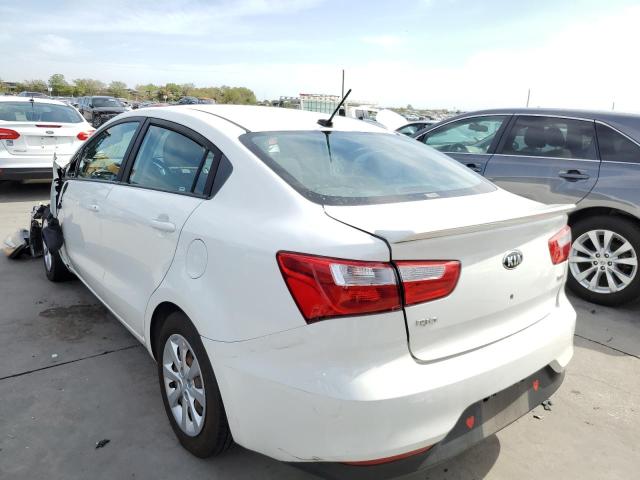 Photo 3 from auction – 2016 KIA RIO LX with VIN KNADM4A36G6664927