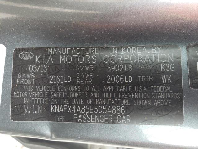 Photo 10 from auction – 2014 KIA FORTE EX with VIN KNAFX4A85E5054886
